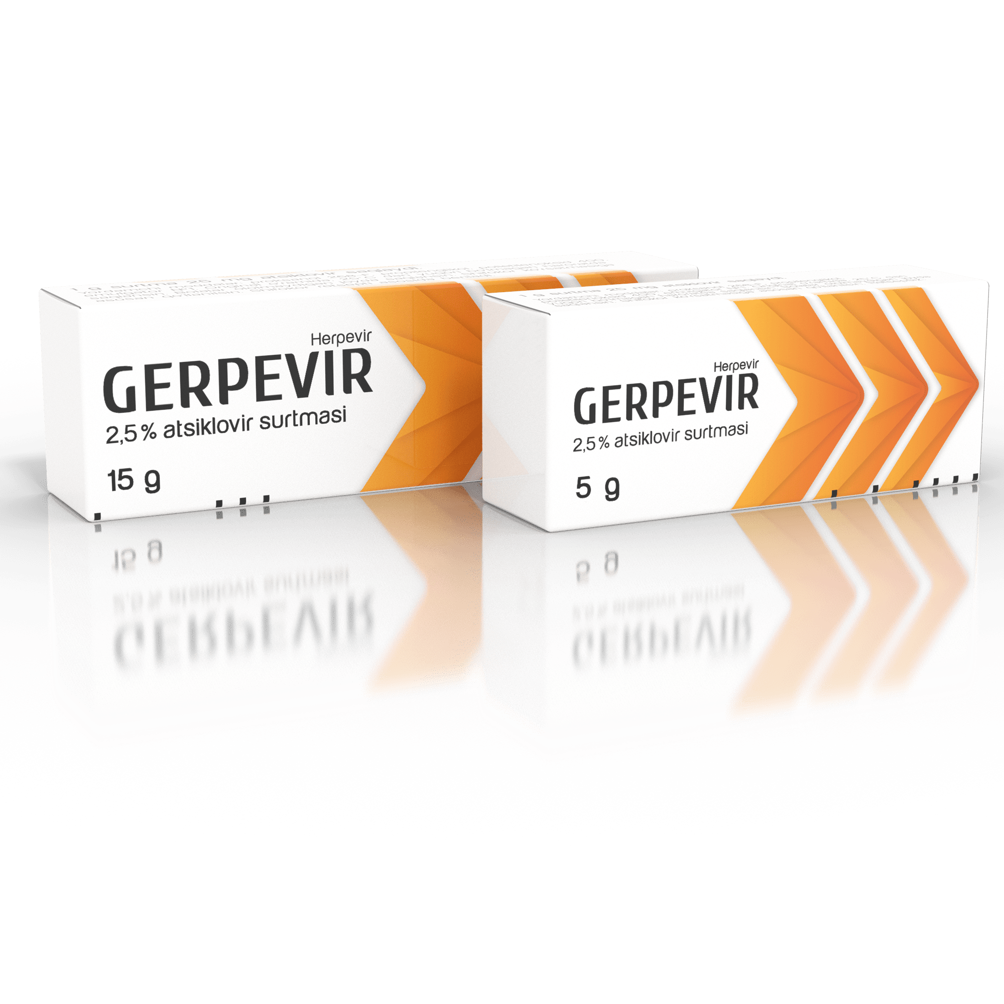 ГЕРПЕВИР мазь 5г 2,5%