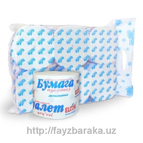 ELMA Tualet qog'ozi (pachkasida 6 dona)