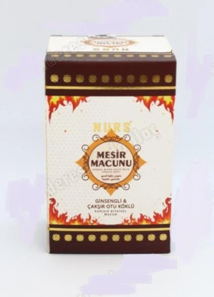 Турецкая лечебная паста Mesir Macunu (Месир Маджуну)