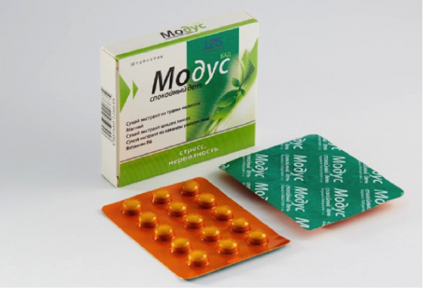 Modus - Spokoyniy den tabletkalari 3,6 g N30