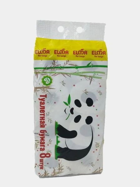 Туалетная бумага Panda 8 шт Asian pack
