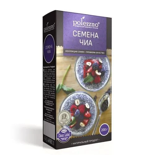 Семена чиа Polezzno , 200 г