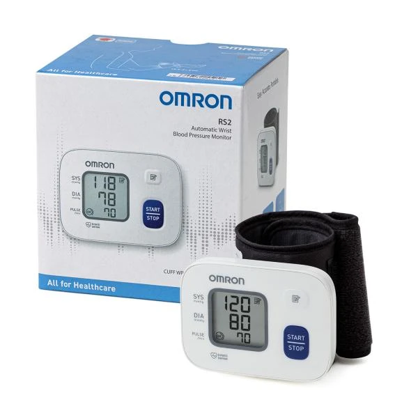 Tonometr Omron RS2, HEM-6161-E, bilak qon bosimi o'lchagich