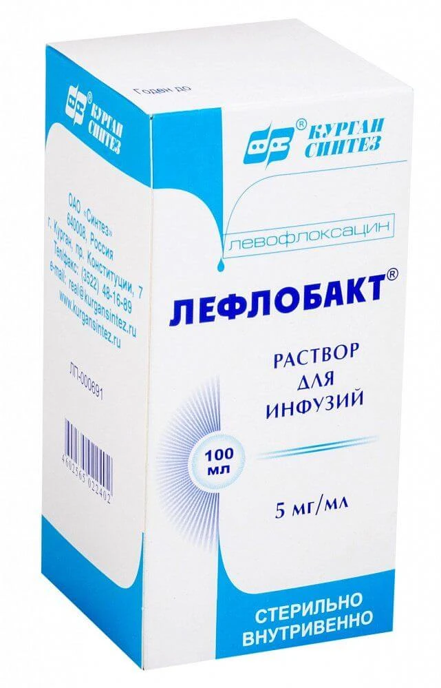 LEFLOBAKT 0,005/ML infuziya uchun eritma 100ml