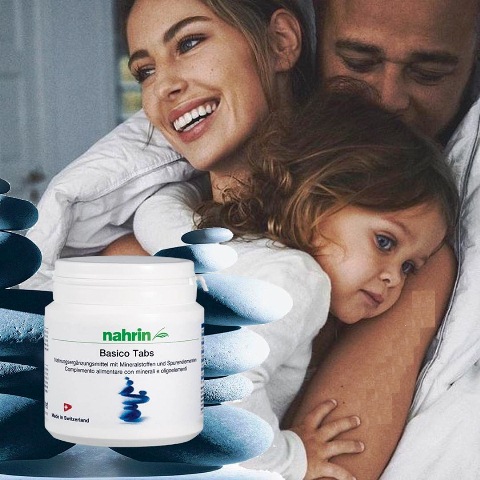 Basiko Tabs dlya normalizasii rN Swiss Nahrin, Shveysariya