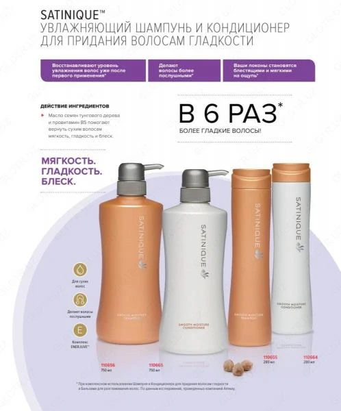 Шампунь - препятствующий выпадению волос - SATINIQUE™