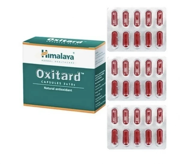 Antioksidant Oksitard (Oxitard HIMALAYA), 30 kap