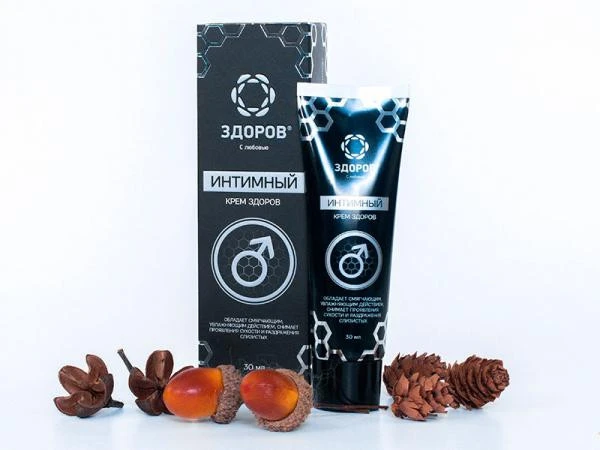 Erkaklar uchun intim krem "Sog'lom"
