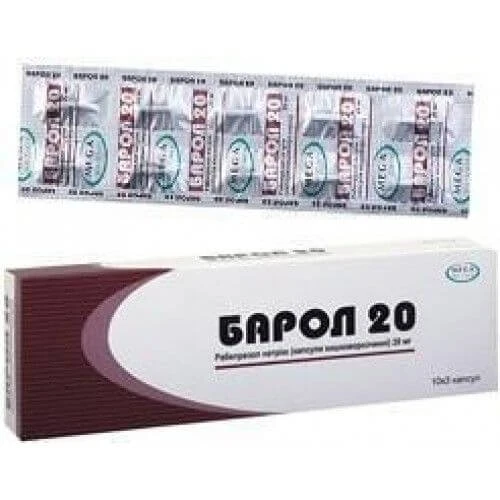BAROL 20 kapsulalar 20mg N30