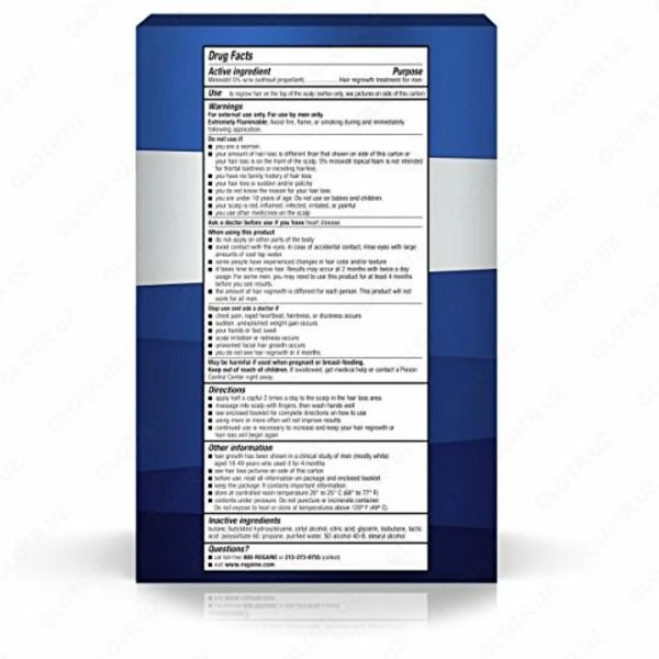 Rogaine 5% - Pena dlya mujchin