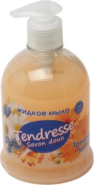 Jidkoe milo dlya ruk i lisa Tendresse "Toplenoe moloko", 0.5 l