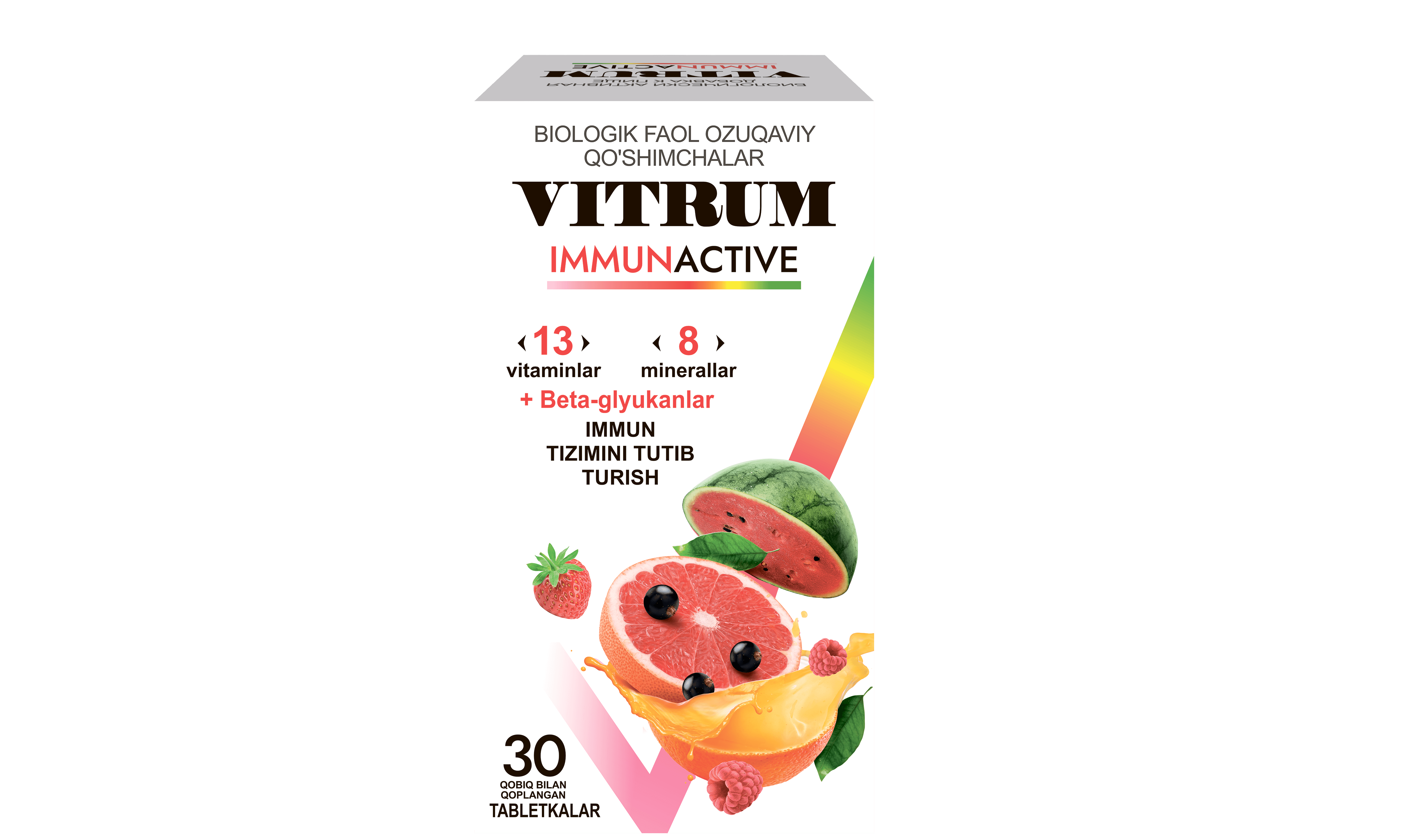 VITRUM IMMUNAKTIV tabletkalari N30