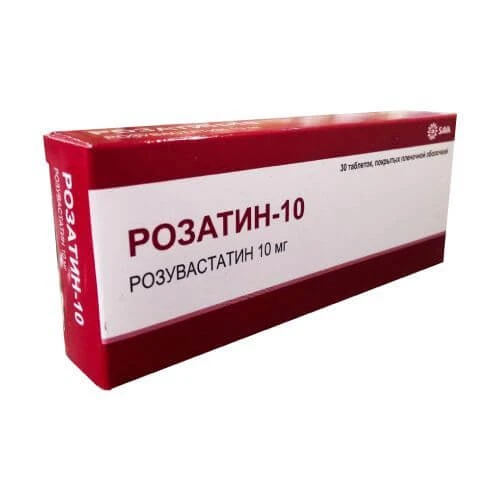 ROZATIN 10 tabletkalari 10mg N30
