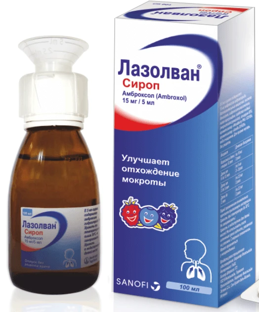 LAZOLVAN sirop 100ml 30mg/5ml