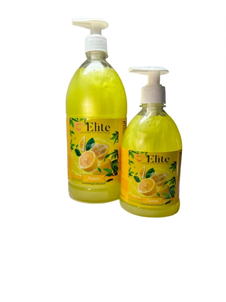 Увлажняющее крем мыло Elite Лимон 1000 мл
