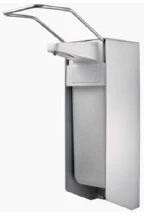 Алюминиевый диспенсер для препаратов гигиены рук