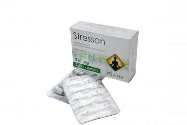 Стрессон порошок в капсулах по 250 мг