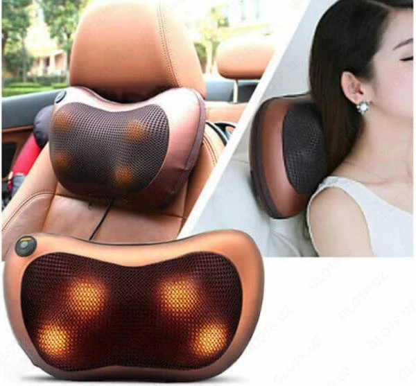 Massajnaya podushka s infrakrasnim podogrevom