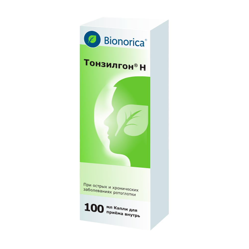 ТОНЗИЛГОН Н капли для приема внутрь 100мл