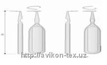 Raspator reberniy s odnim izgibom, praviy 154/39