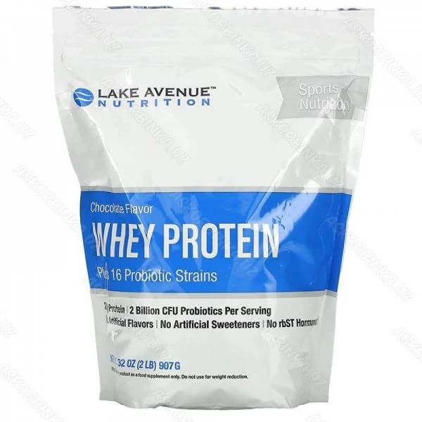 Cывopoтoчный пpoтeин c пpoбиoтикaми, шoкoлaд, 907 гp