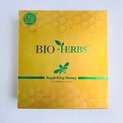 Erkaklar kuchi uchun Qirollik asal Royal King Honey Bio-Herbs