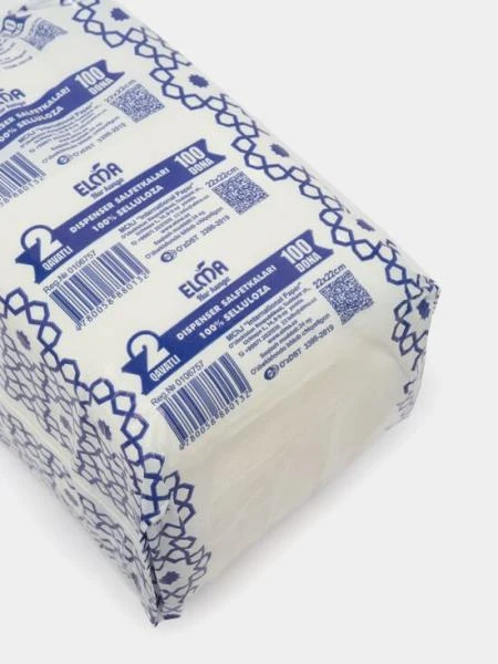 Салфетки V (в коробочной упаковке) Elma 70 шт (306)