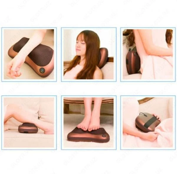 Massajnaya podushka s infrakrasnim podogrevom