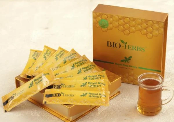 Erkaklar kuchi uchun Qirollik asal Royal King Honey Bio-Herbs