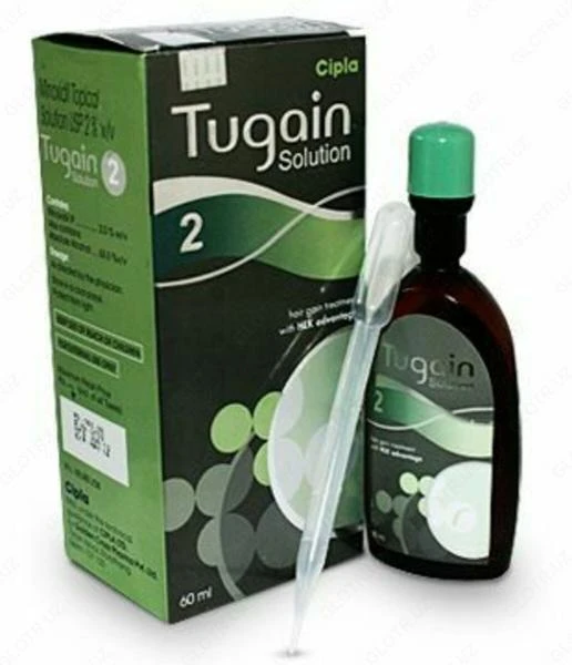 Sredstvo dlya rosta volos Tugain 5% (minoksidil)