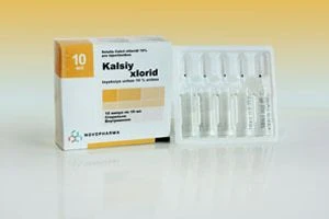 КАЛЬЦИЯ ХЛОРИД раствор для инъекций 10мл 10% N5