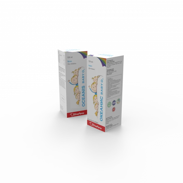 ОКЕАНИС BABY O2 bolalar uchun sirop 120 ml