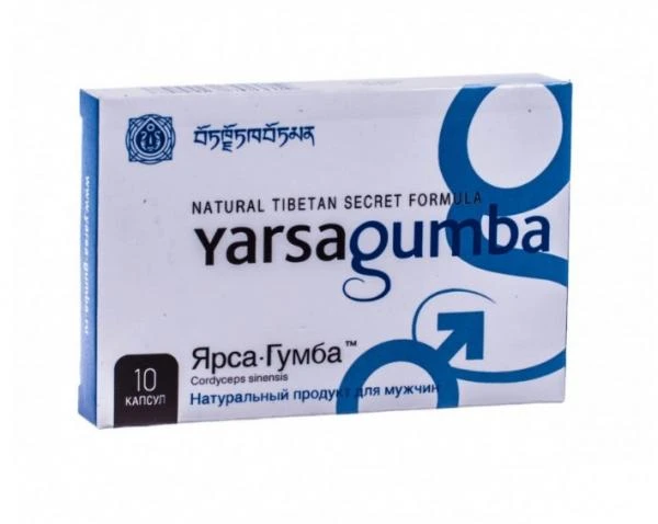 Yarsagumba erkaklar uchun kapsulalar