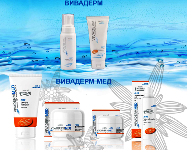 VivaDerm Лосьон для тела «Баланс кожи» Vivasan, Швейцария
