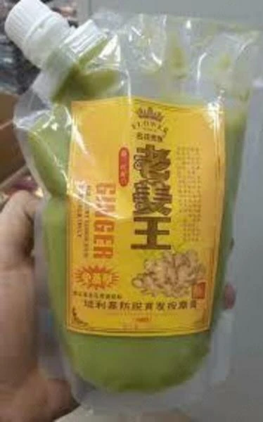 Professionalnaya imbirnaya maska dlya  volos