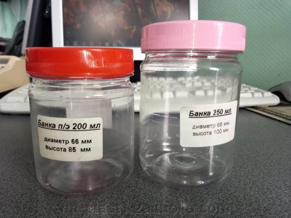 Банка квадратная п/э 1000 мл