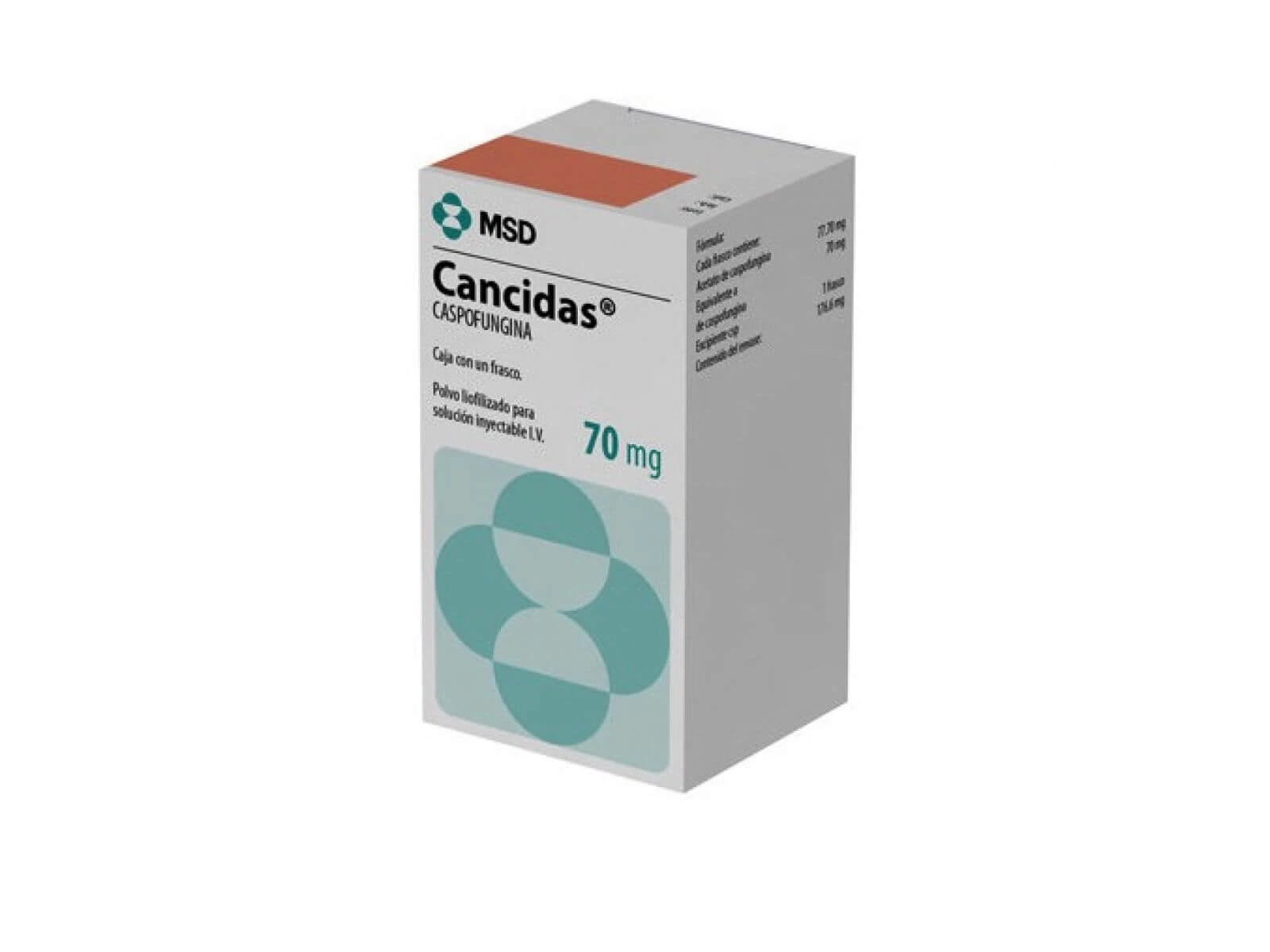 КАНСИДАС лиофилизат 70мг N1