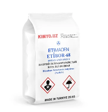 Natriy tetrabornokisliy bura BEZ vodnaya