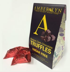 Двойные шоколадные трюфели, без сахара