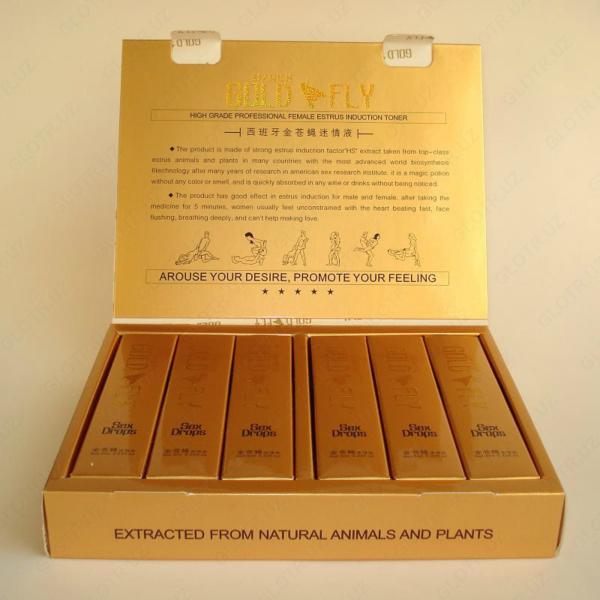 Возбуждающая настойка шпанской мушки «GOLD SPANISH FLY»