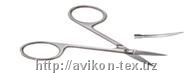 Ножницы остpоконечные вертикально-изогнутые