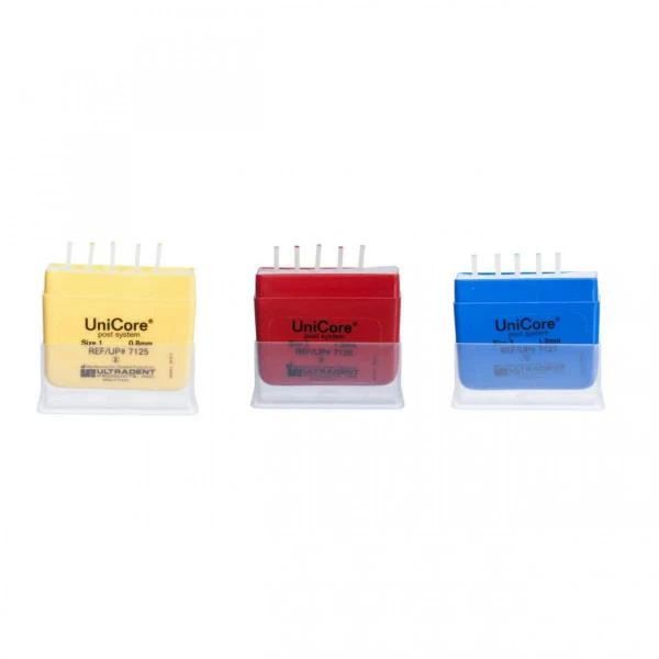 Estetichnie i rentgenokontrastnie shtifti UniCore Post