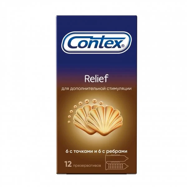 Prezervativi Contex Relief 12