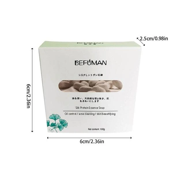 Фиброиновое мыло из козьего молока Befuman Silk Protein Skin Repair Soap