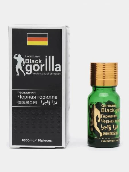 Erkaklar uchun patogen qora Gorilla, xun takviyesi