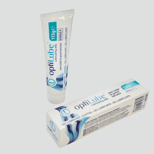 Optilube sashe - sterilnoe smazochniy vodorastvorimiy gel dlya obshego smazivaniya.