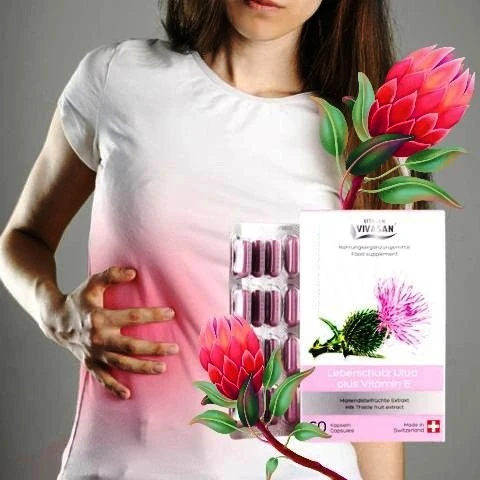 Preparat dlya pecheni s rastoropshey Vivasan, Vivasan, Shveysariya