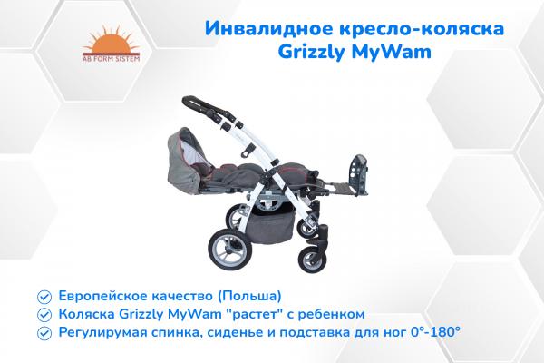 Инвалидное кресло-коляска детская Grizzly MyWam (ПОЛЬША) в наличии!