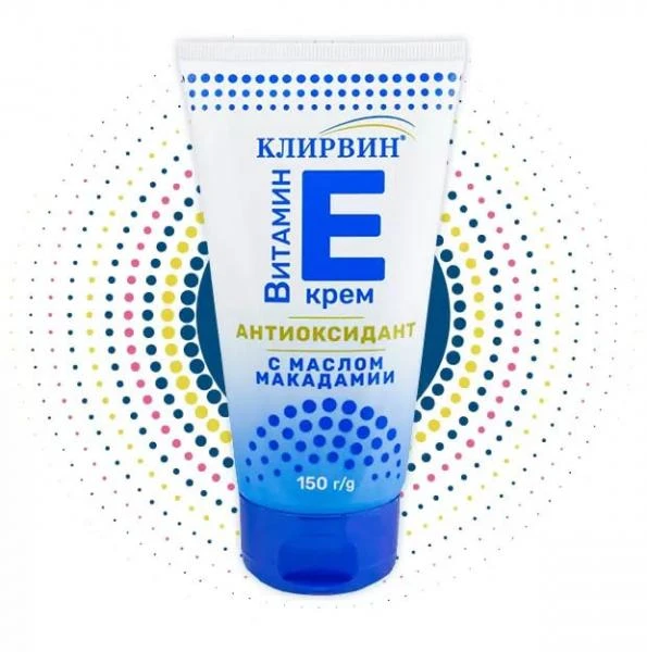 E vitamini bilan antioksidant clearvin kremi