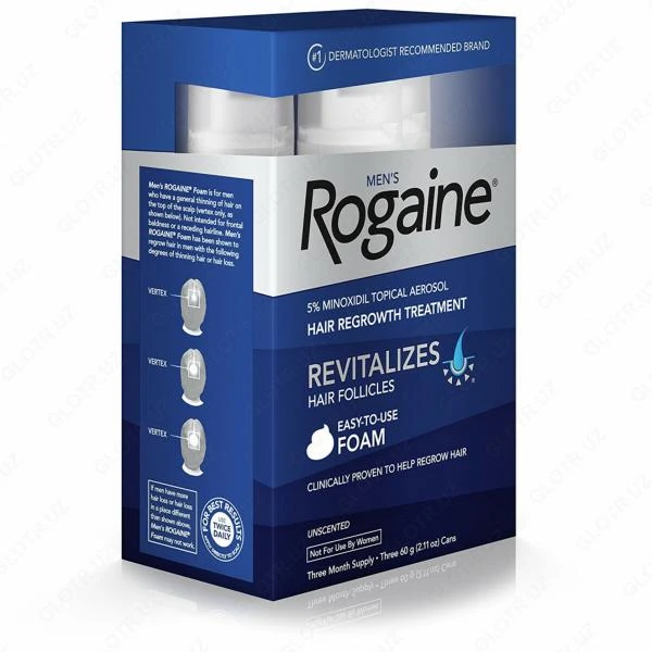 Rogaine 5% - Pena dlya mujchin